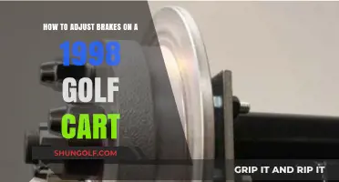 Mastering Golf Cart Brake Adjustments: 1998 Model Maintenance Guide