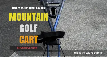 Mastering Sun Mountain Golf Cart Brake Adjustments: A Step-by-Step Guide