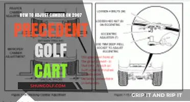 Adjusting Camber on Your 2007 Precedent Golf Cart: A Step-by-Step Guide
