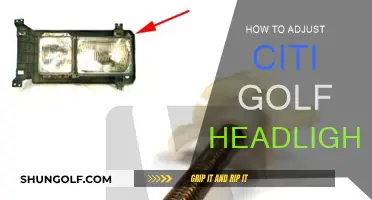 Adjusting Citi Golf Headlights: A Step-by-Step Guide