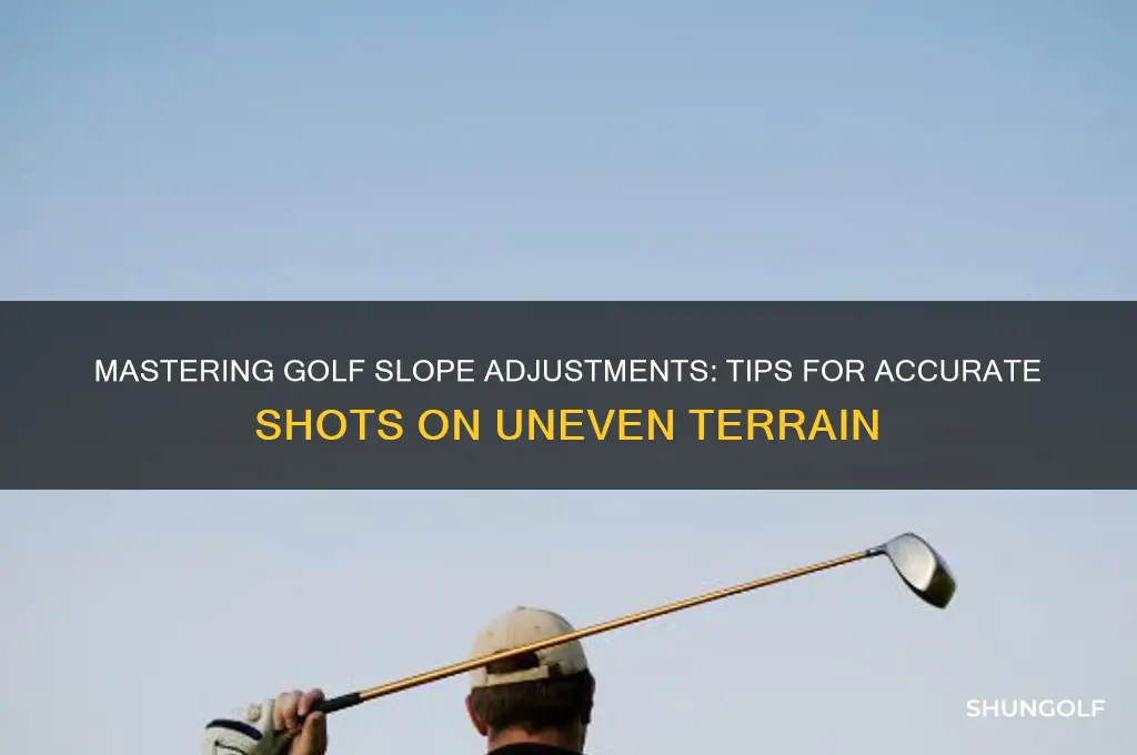 how to adjust for slope in golf
