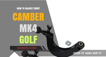 Adjusting Front Camber on Your MK4 Golf: A Step-by-Step Guide