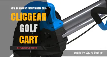 Mastering Front Wheel Alignment on Your Clicgear Golf Cart: A Guide