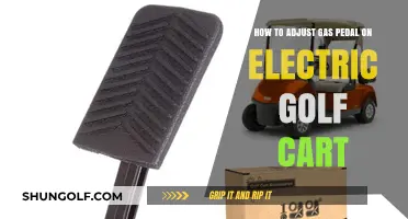 Adjusting Your Electric Golf Cart's Gas Pedal: A Step-by-Step Guide