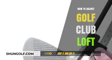Mastering Your Swing: Adjusting Golf Club Loft for Precision