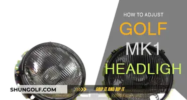 Adjusting Golf MK1 Headlights: A Step-by-Step Guide