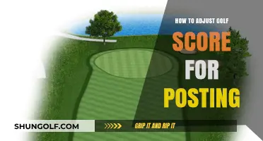 Mastering Golf Score Adjustments: A Guide to Proper Posting Techniques