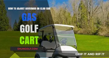 Adjusting Your Club Car Gas Golf Cart Governor: A Step-by-Step Guide