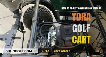 Adjusting Your Yamaha YDRA Golf Cart Governor: A Step-by-Step Guide