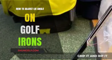 Mastering Your Swing: Adjusting Lie Angles on Golf Irons