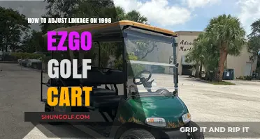Adjusting the Linkage on Your 1996 EZGO Golf Cart: A Guide