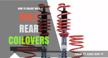 Adjusting MK4 Golf Rear Coilovers: A Step-by-Step DIY Guide