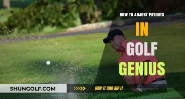Mastering Golf Genius: A Guide to Adjusting Payouts Effortlessly