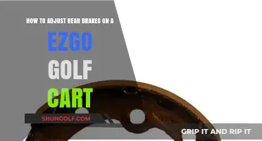 Adjusting Rear Brakes on Your EZGO Golf Cart: A Step-by-Step Guide
