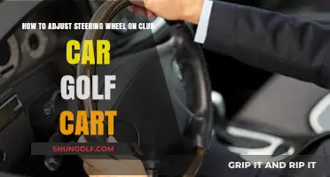 Adjusting Your Club Car Golf Cart Steering Wheel: A Simple Guide