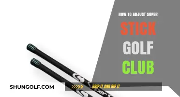 Mastering Your Swing: Adjusting the Super Stick Golf Club
