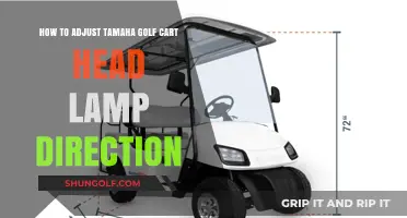 Adjusting Your Tamaha Golf Cart Head Lamp Direction: A Step-by-Step Guide