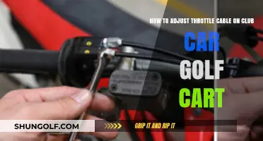 Adjusting Your Club Car Golf Cart Throttle Cable: A Step-by-Step Guide
