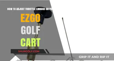 Adjusting Throttle Linkage on Your PDS EZGO Golf Cart: A Guide