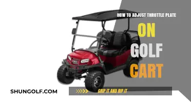 Mastering Golf Cart Performance: Adjusting the Throttle Plate Easily