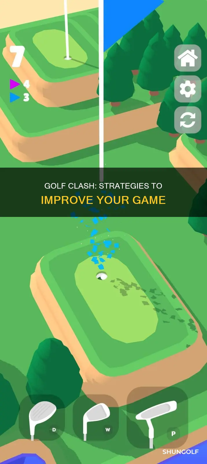 how to advance in golf clash