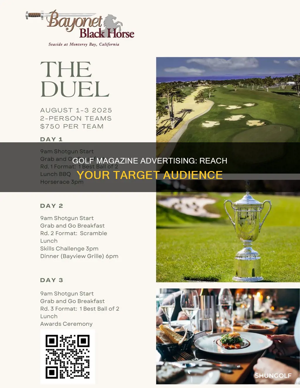 how to advertise in golf magazine