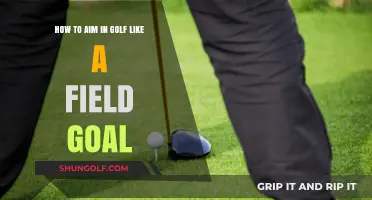 Master Golf Aiming: Field Goal Precision for Perfect Shots