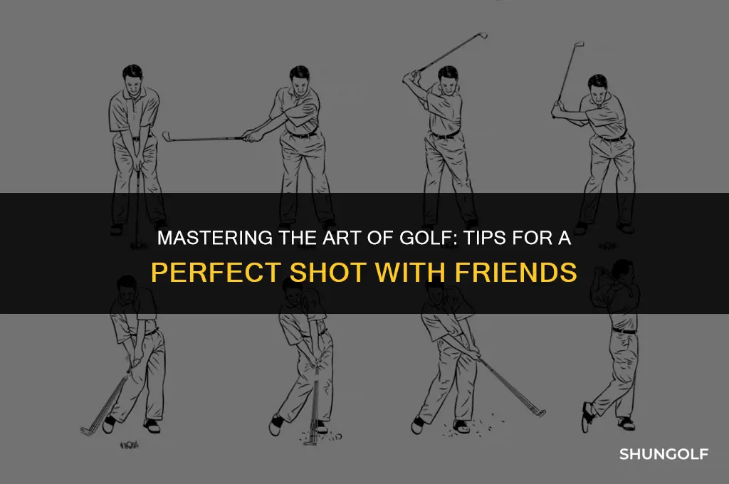 how to air your shot golf with friends