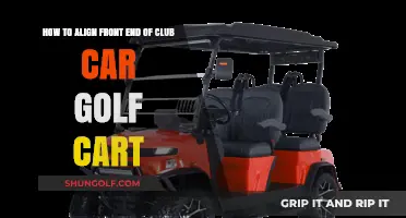 Mastering Front-End Alignment for Your Club Car Golf Cart