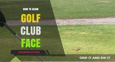 Mastering Your Swing: A Guide to Aligning Your Golf Club Face