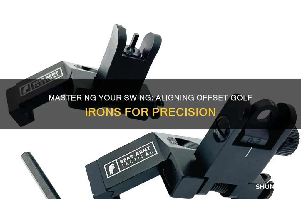 how to align offset golf irons