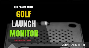 Mastering Alignment: A Step-by-Step Guide to Square Golf Launch Monitor Setup