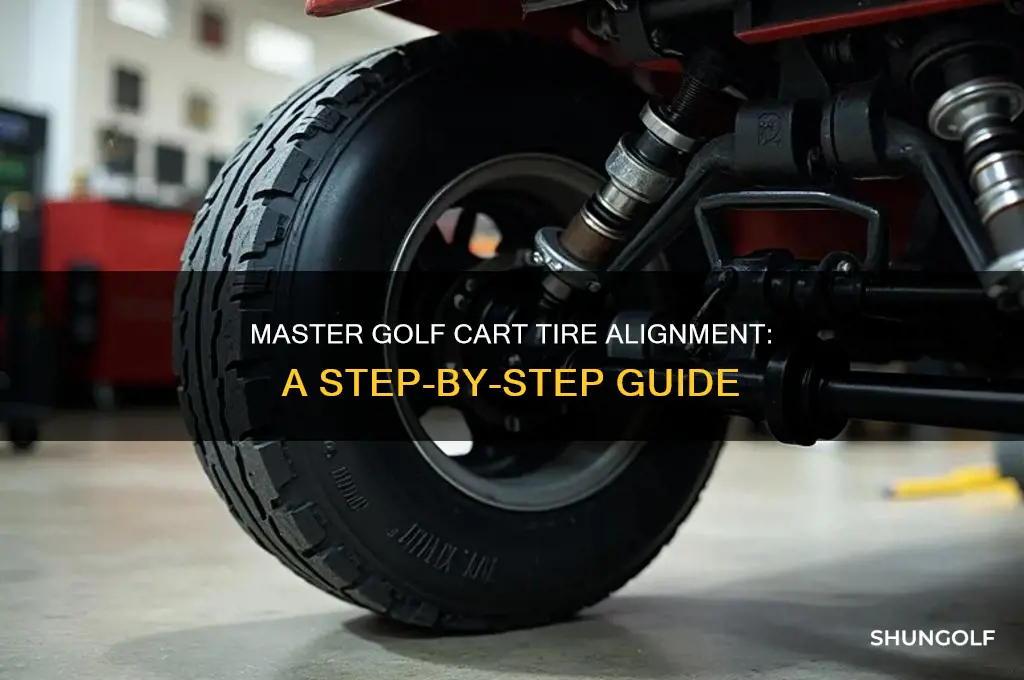 how to align tires on golf cart