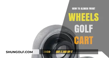 Easy Guide to Aligning Front Wheels on Your Golf Cart