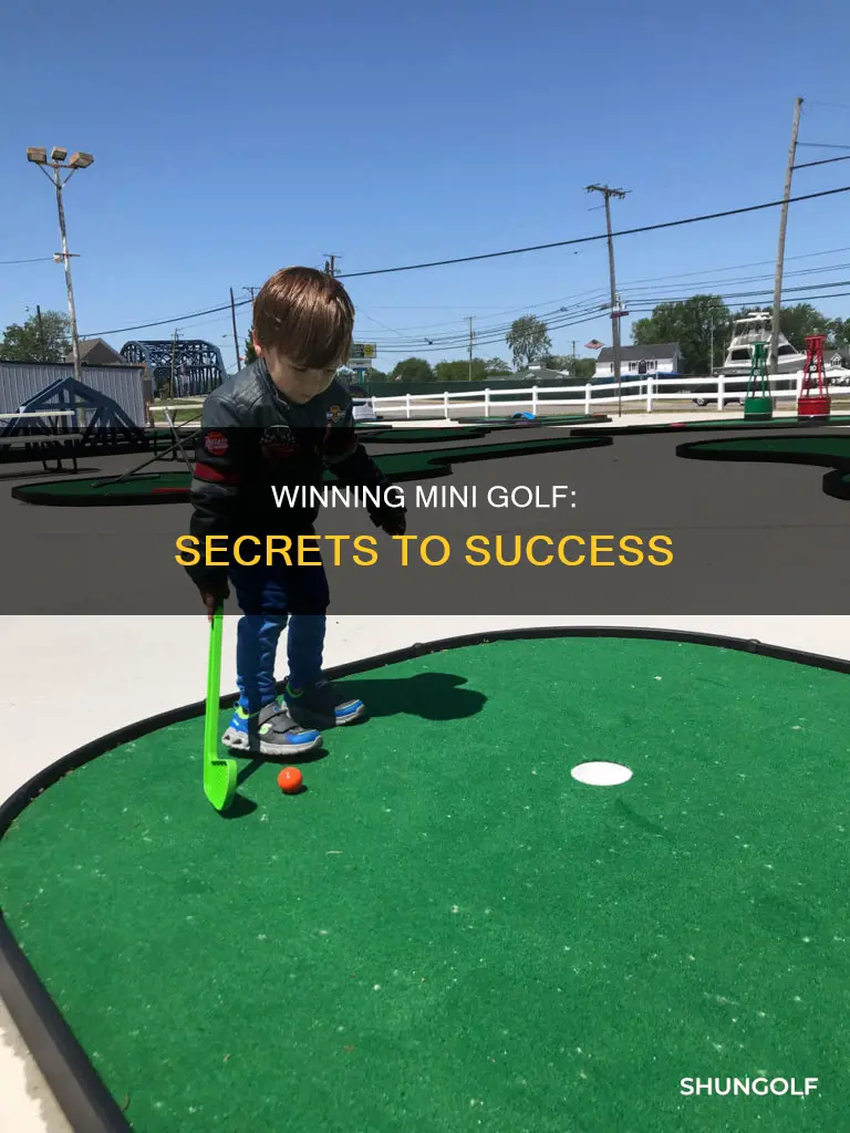 how to always win mini golf