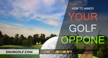Teasing Tactics to Frustrate Your Golf Foe