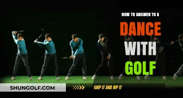 Swing and Sway: Mastering the Art of Dancing with Golf Clubs