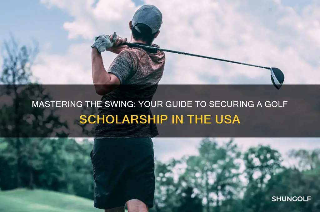 how to apply for a golf scholarship in america