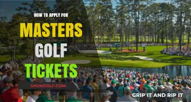 Mastering the Masters: A Step-by-Step Guide to Securing Golf Tickets