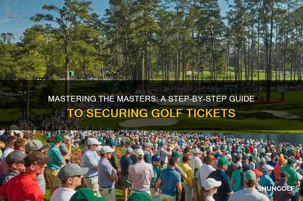 how to apply for masters golf tickets