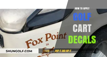 Easy Guide to Applying Golf Cart Decals Like a Pro