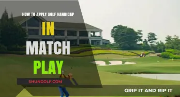 Mastering Match Play: Applying Your Golf Handicap Effectively