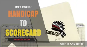 Mastering Your Golf Handicap: A Step-by-Step Guide to Scorecard Application