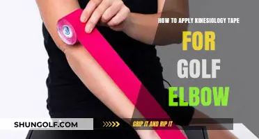 Effective Kinesiology Tape Application for Golf Elbow Relief and Recovery