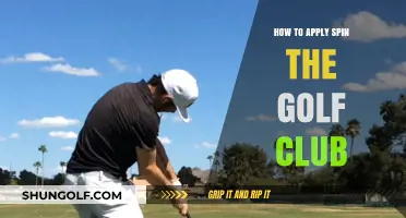 Mastering Golf Club Spin: Essential Techniques for Perfect Application