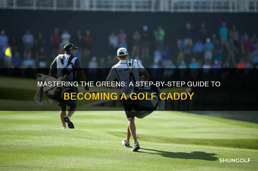 how to apply to be a golf caddy
