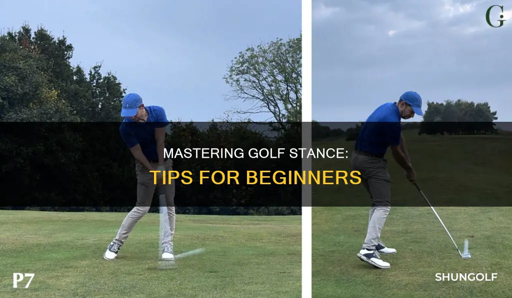 how to approach golf stance