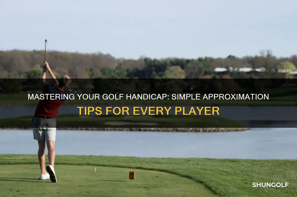 how to approximate golf handicap
