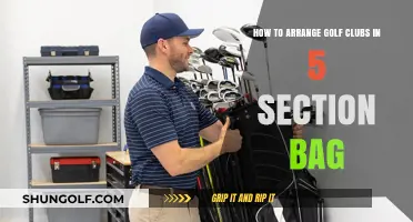 Mastering Your Golf Bag: Efficient 5-Section Club Arrangement Tips