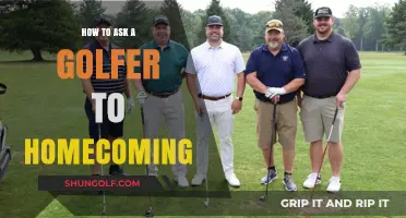 Tee Up Your Homecoming Invite: Creative Ways to Ask a Golfer